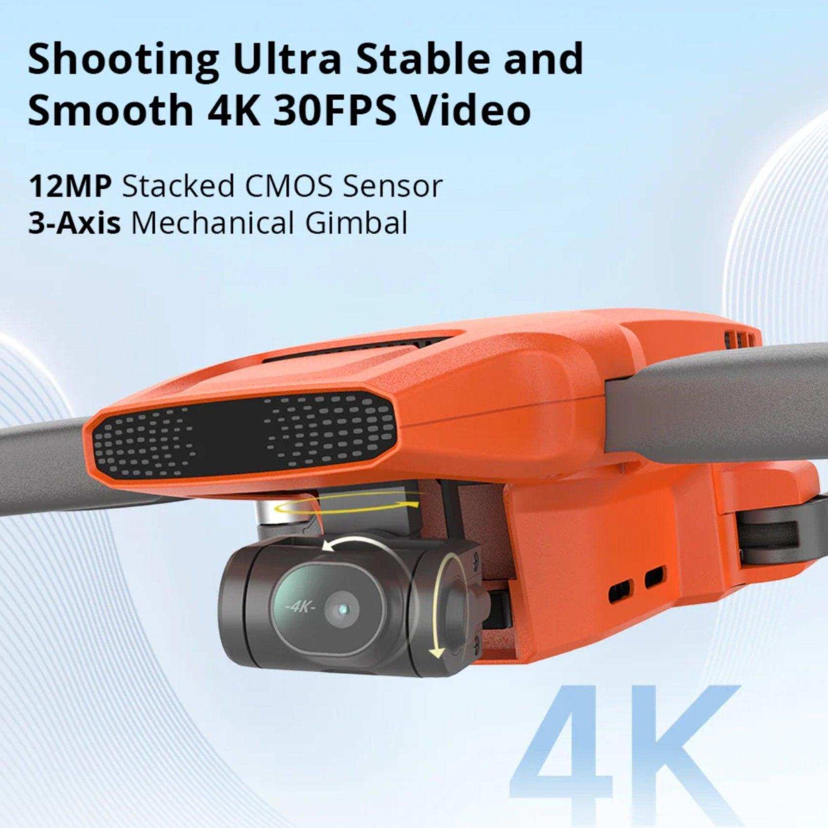 FIMI X8 MINI V2 GPS Drone with 4K Camera Professional 245g ultra-lightweight 31 Mins Flight Time 9KM Video Transmission, 3-Axis Gimbal 2 Intelligent Batteries 128GB | TUTT