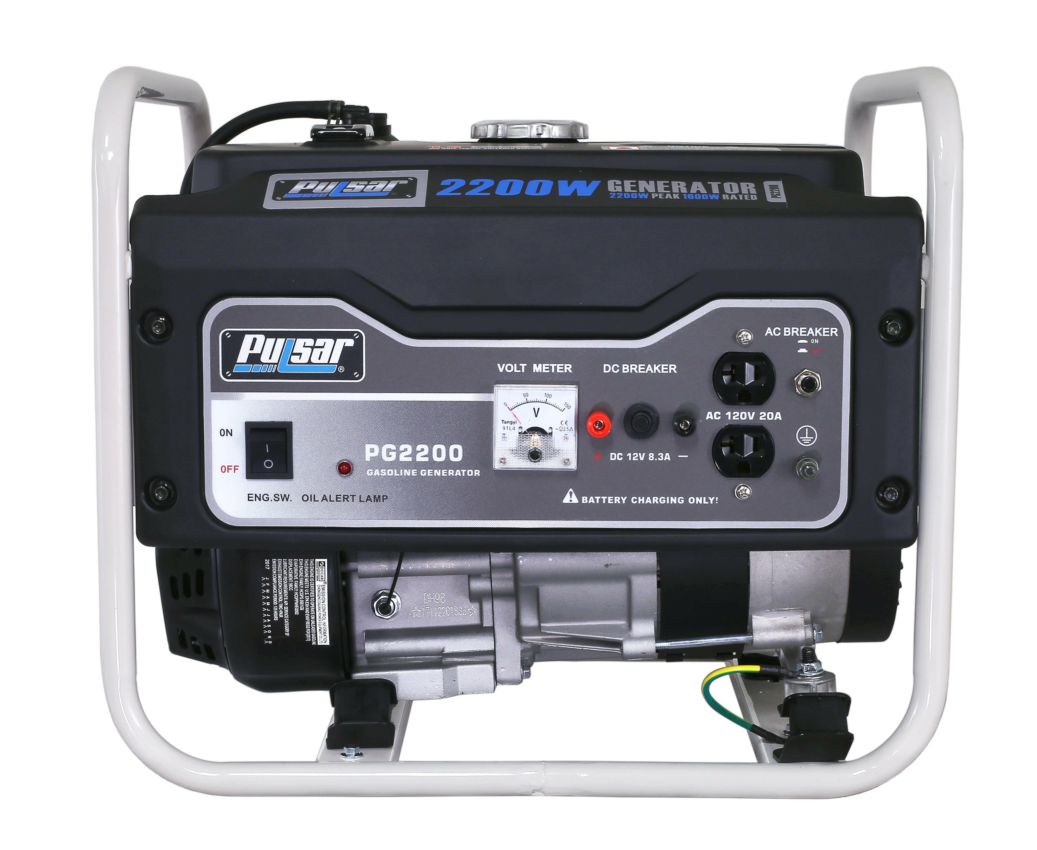 Pulsar Products 2,200-watt Gasoline-powered Portable Generator