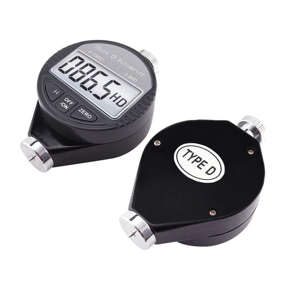 Digital Shore D Hardness Tester Durometer 0–100HD with LCD Display