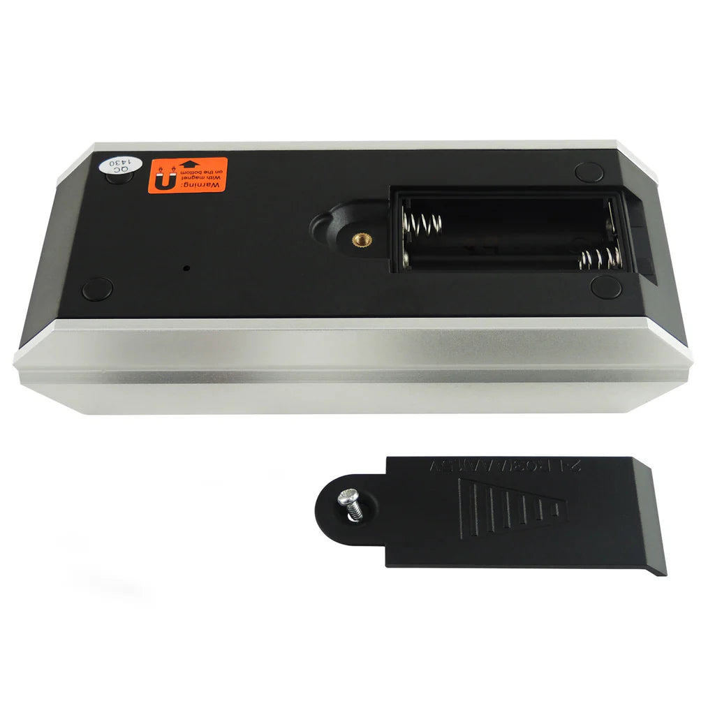 Digital Protractor Angle Finder & Inclinometer with Magnetic V-Groove, Backlit Display & IP65 Protection