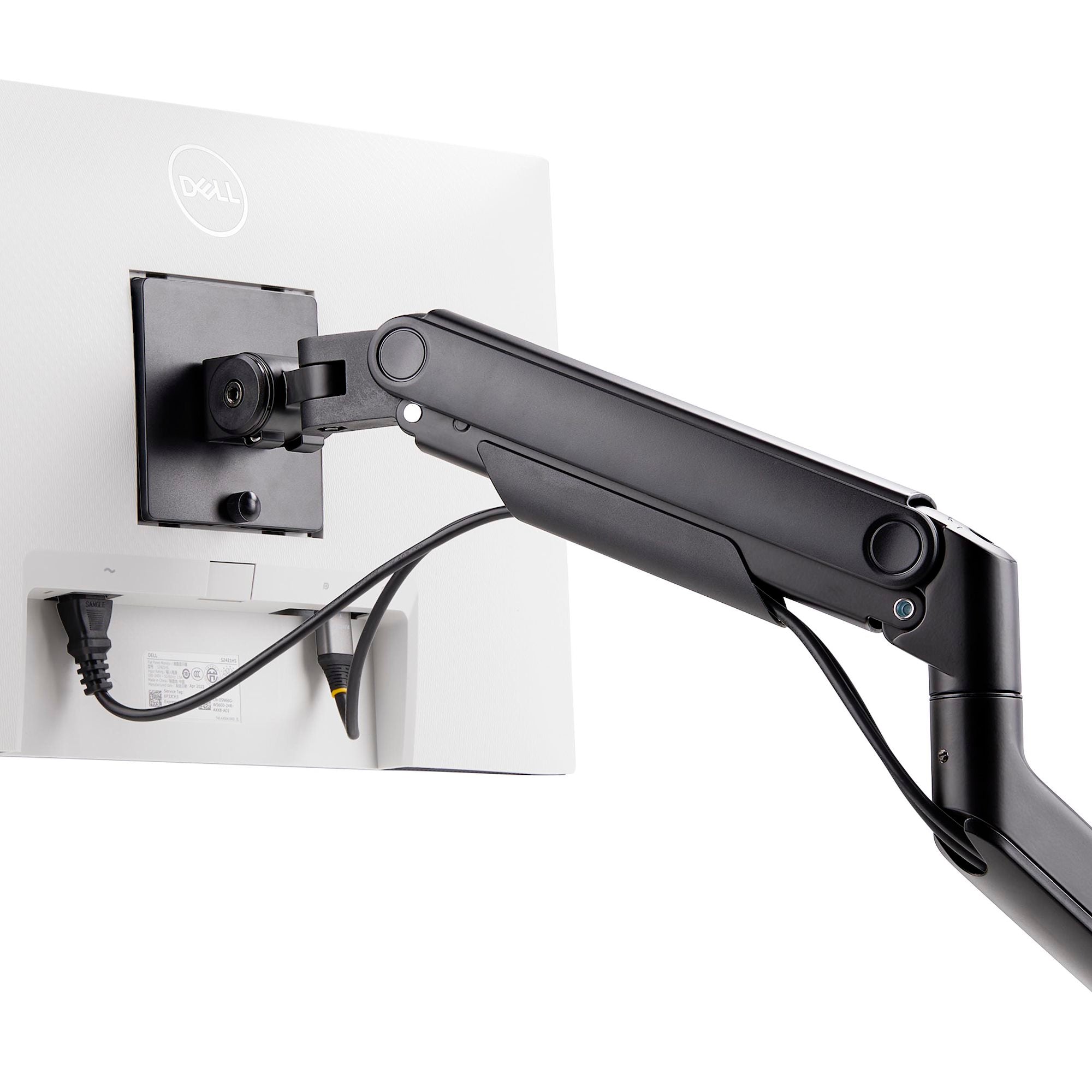 Dual Mechanical Spring Monitor Arms – Supports up to 49” Ultrawide & 32” Displays | Heavy-Duty, Fully Articulating Desk Mount Set