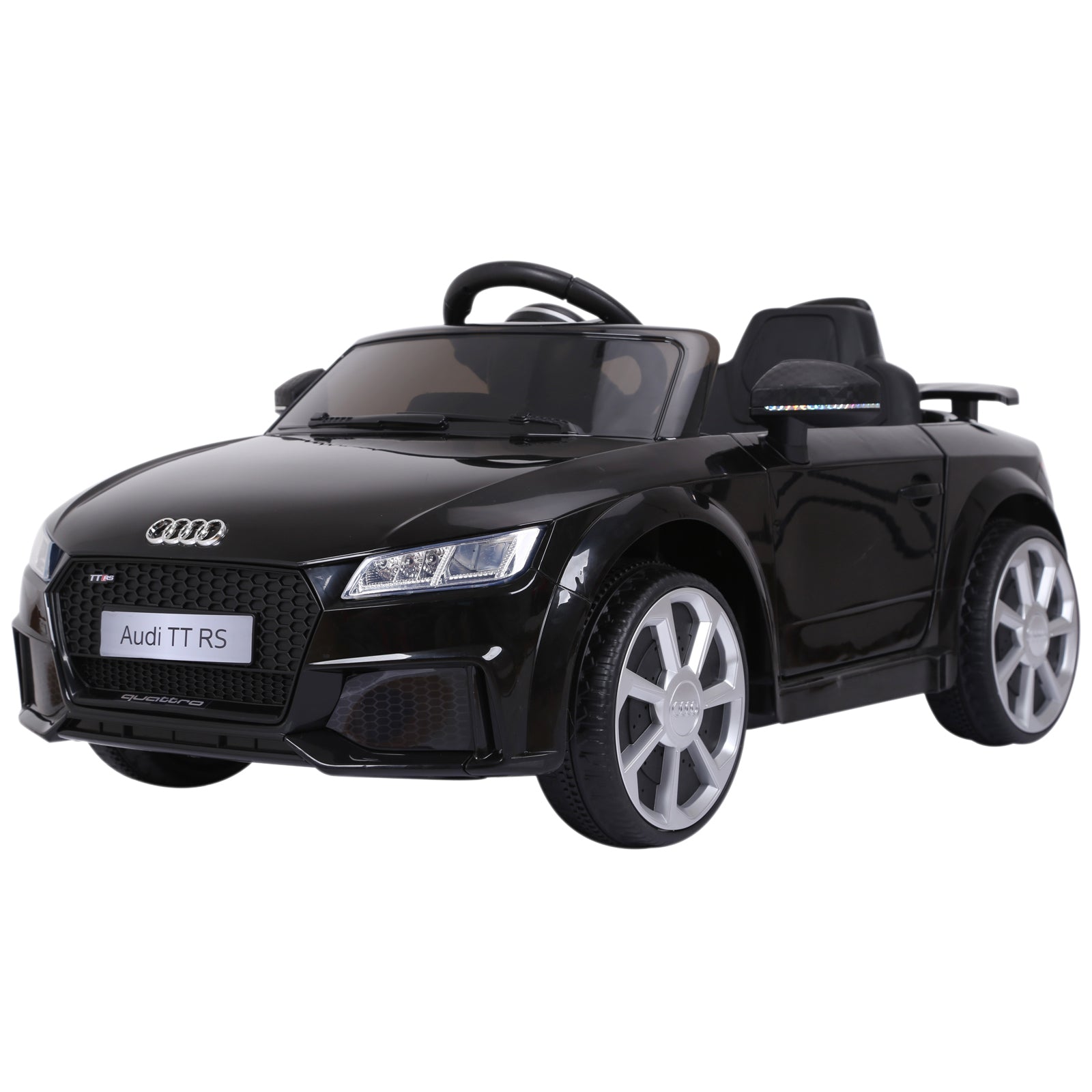 Aosom Licensed Ride-On Car: 6V Electric, Kids, Remote Control, Battery Powered, Black