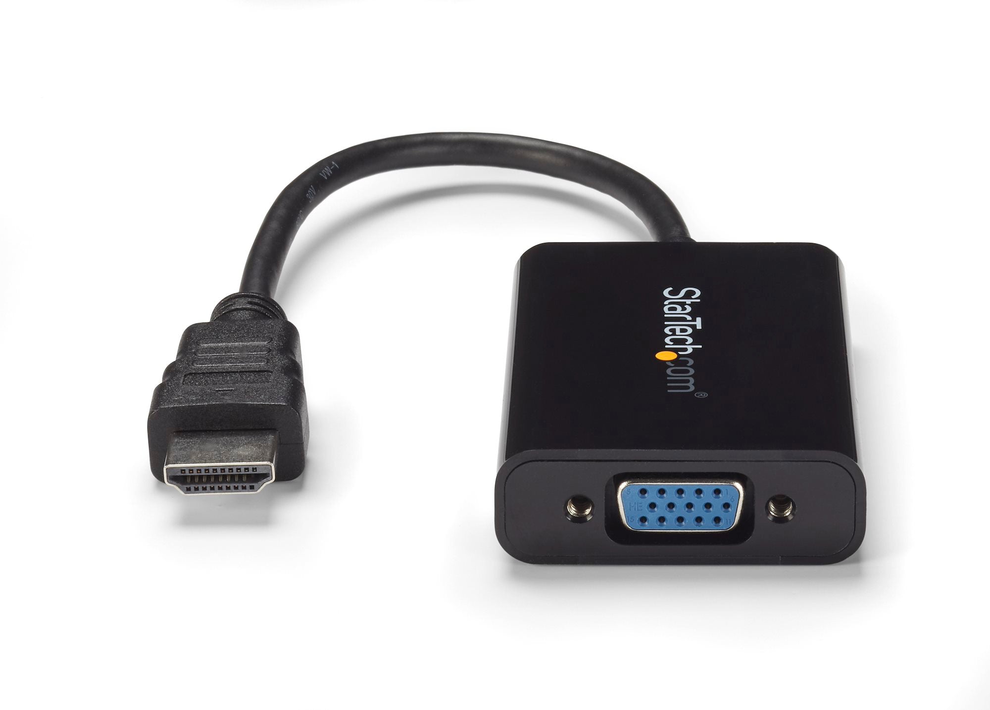 HDMI to VGA Video Adapter Converter with Audio for Desktop PC / Laptop / Ultrabook - 1920x1080
