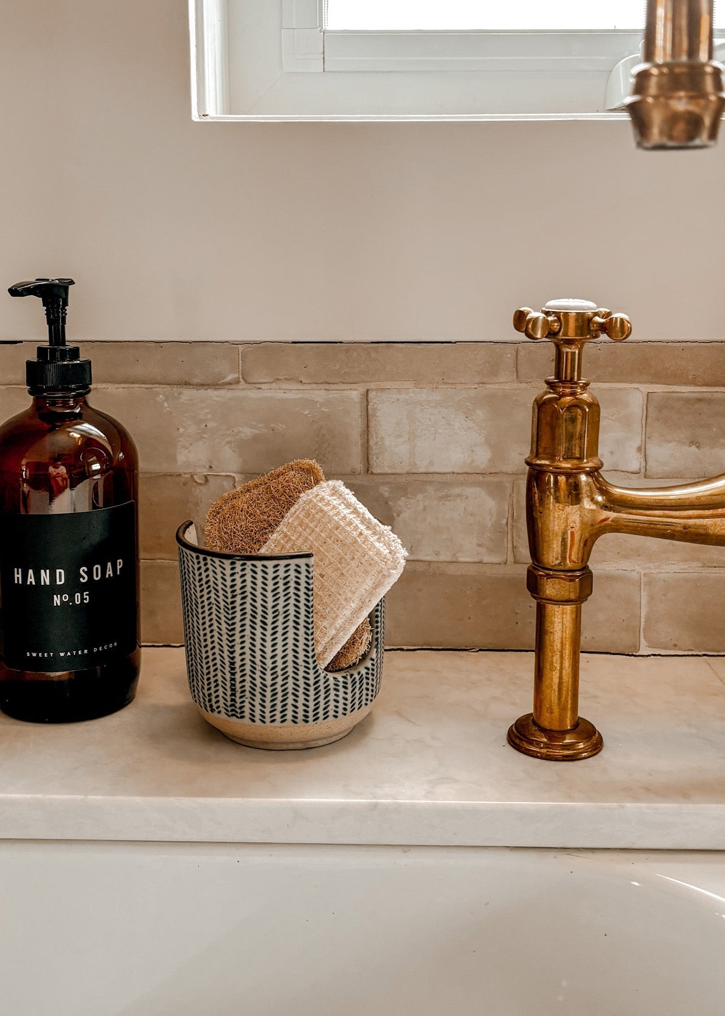 Herringbone Sponge Holder