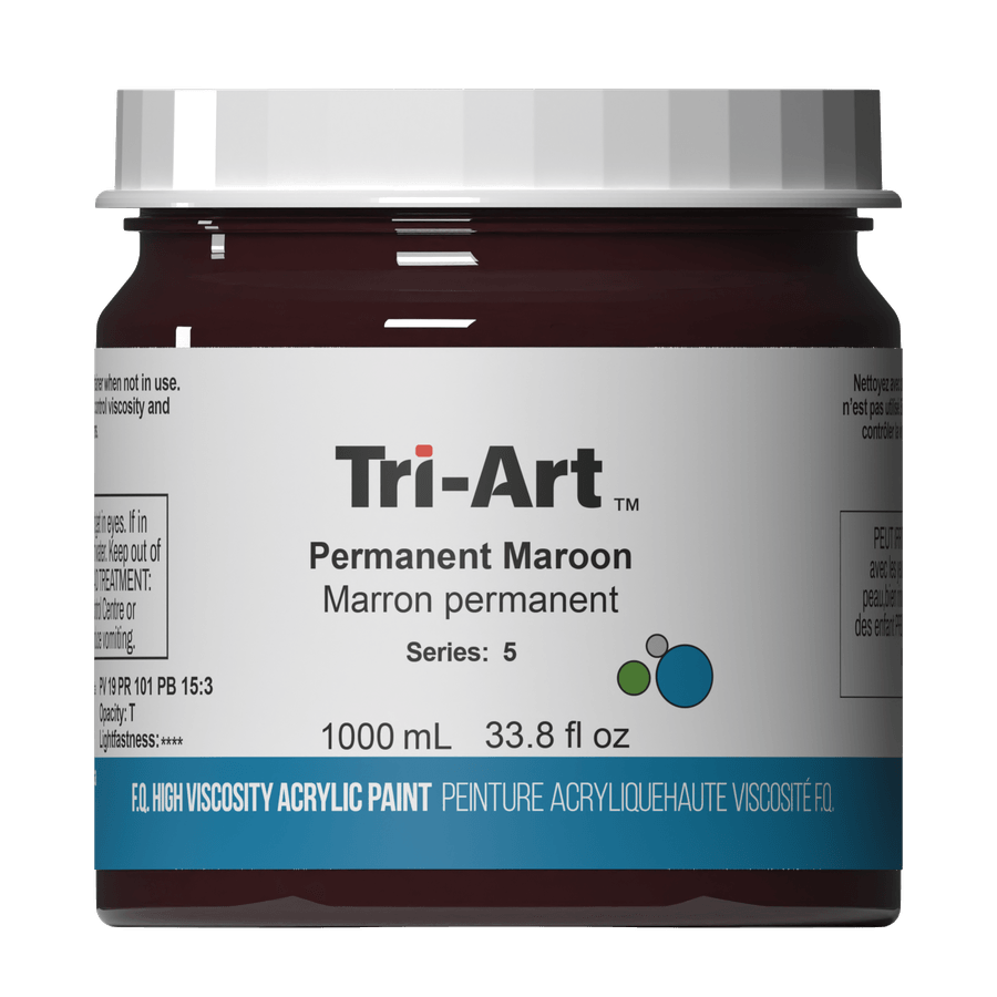 Tri-Art High Viscosity - Permanent Maroon