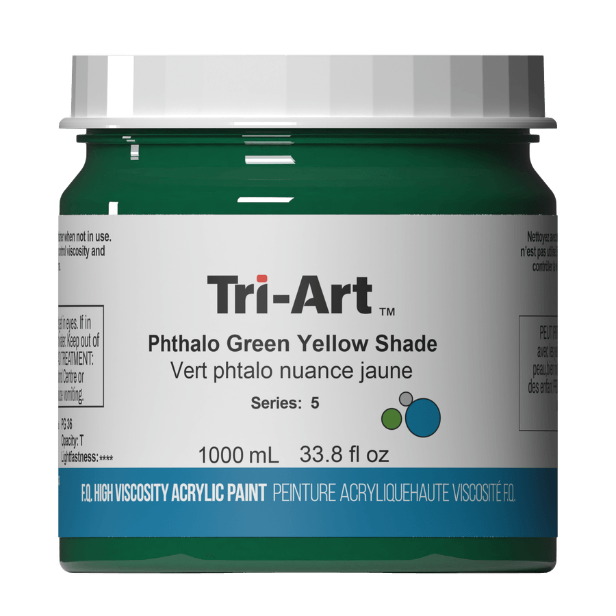 Tri-Art High Viscosity - Phthalo Green Yellow Shade
