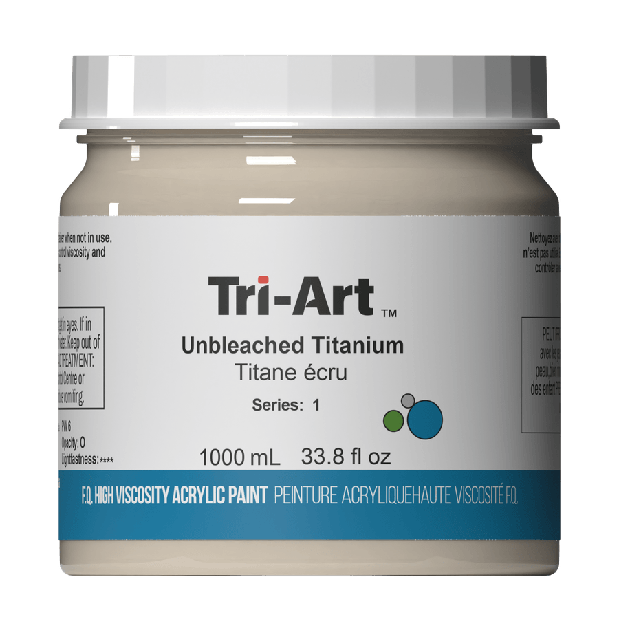 Tri-Art High Viscosity - Unbleached Titanium