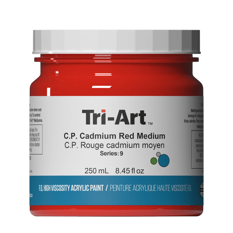 Tri-Art High Viscosity - C.P. Cadmium Red Medium