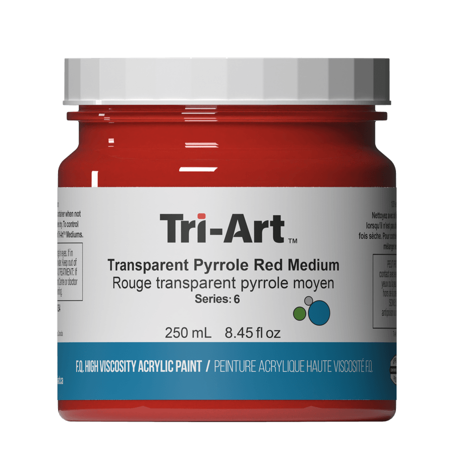 Tri-Art High Viscosity - Transparent Pyrrole Red Medium