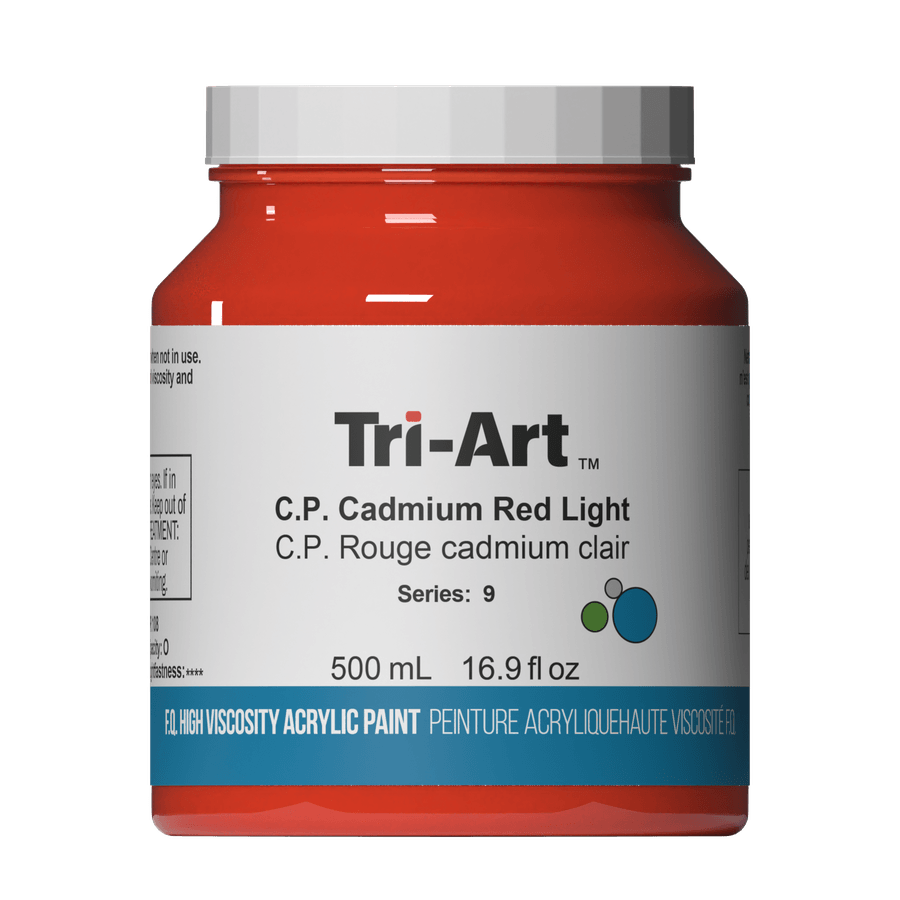 Tri-Art High Viscosity - C.P. Cadmium Red Light