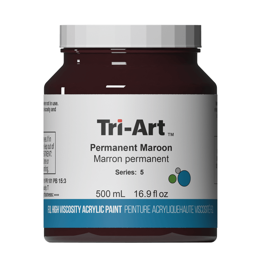 Tri-Art High Viscosity - Permanent Maroon