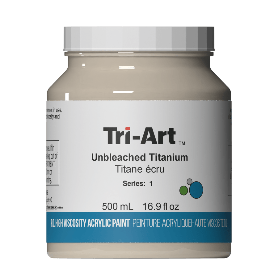 Tri-Art High Viscosity - Unbleached Titanium