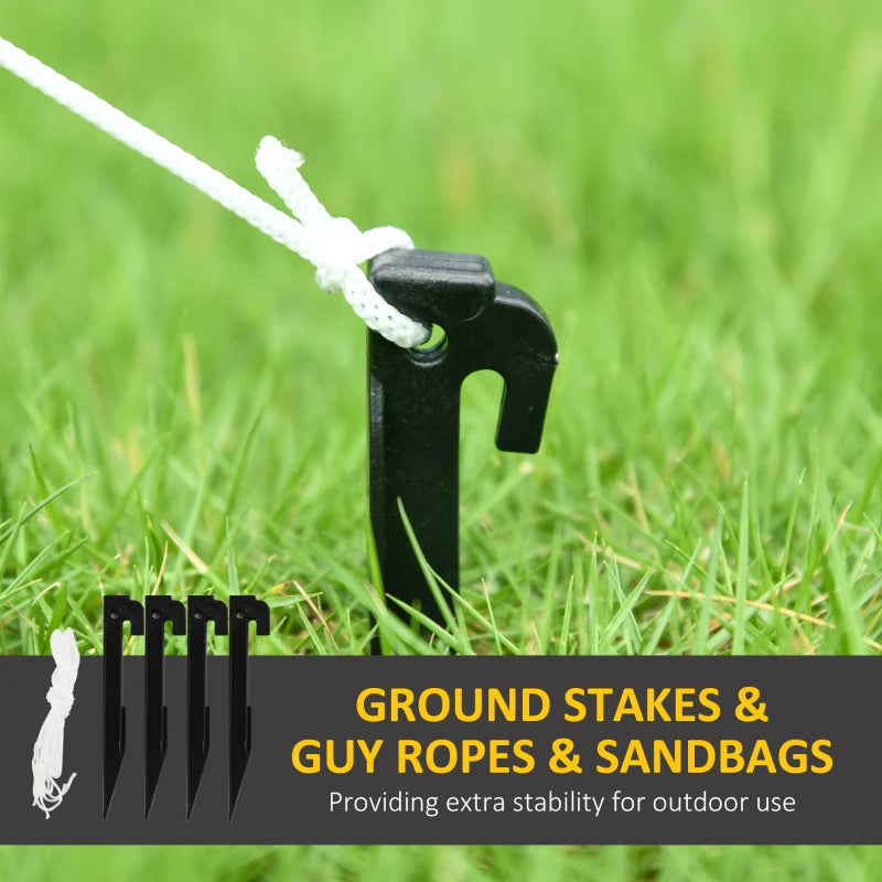 Outsunny 8ft Halloween Inflatable Pumpkin Head Ghost in a Hat – LED Lighted Outdoor Decoration