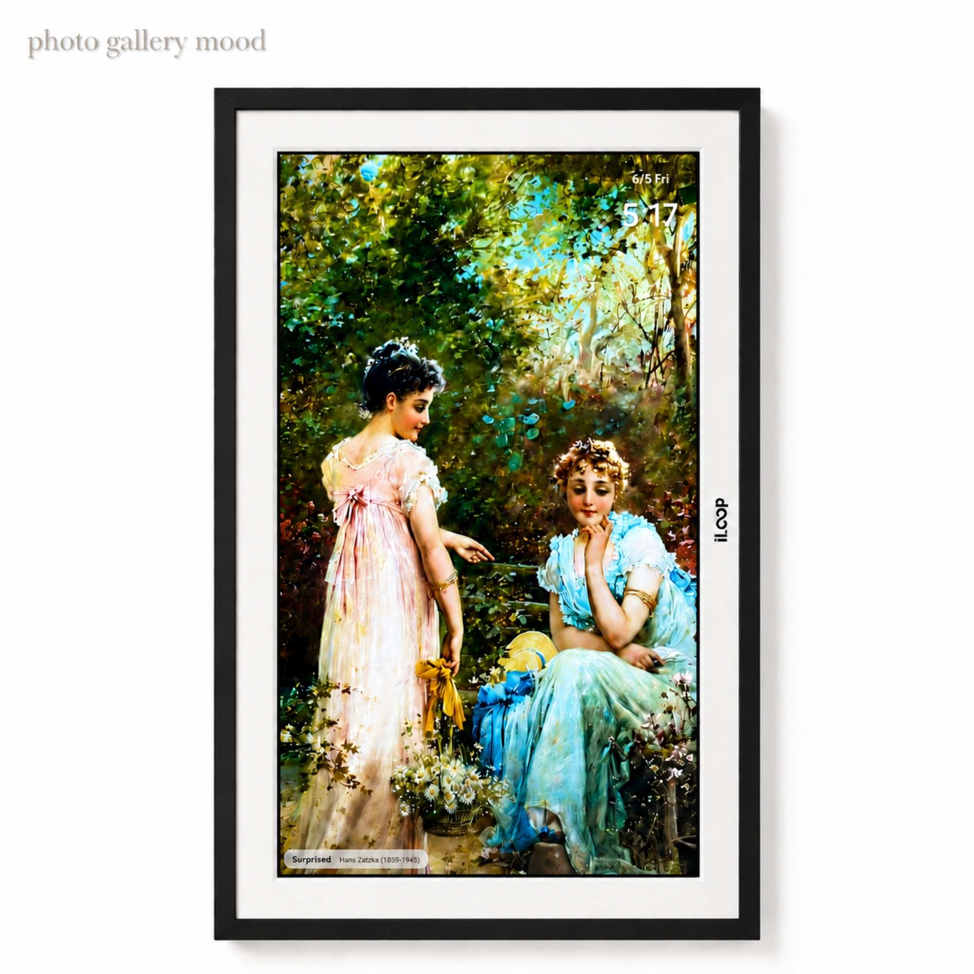 iLoop 10.1” Digital Calendar 32GB | Calendar, Wi-Fi Photo & Video Frame, Art Gallery | Premium Features No Subscription, Touchscreen