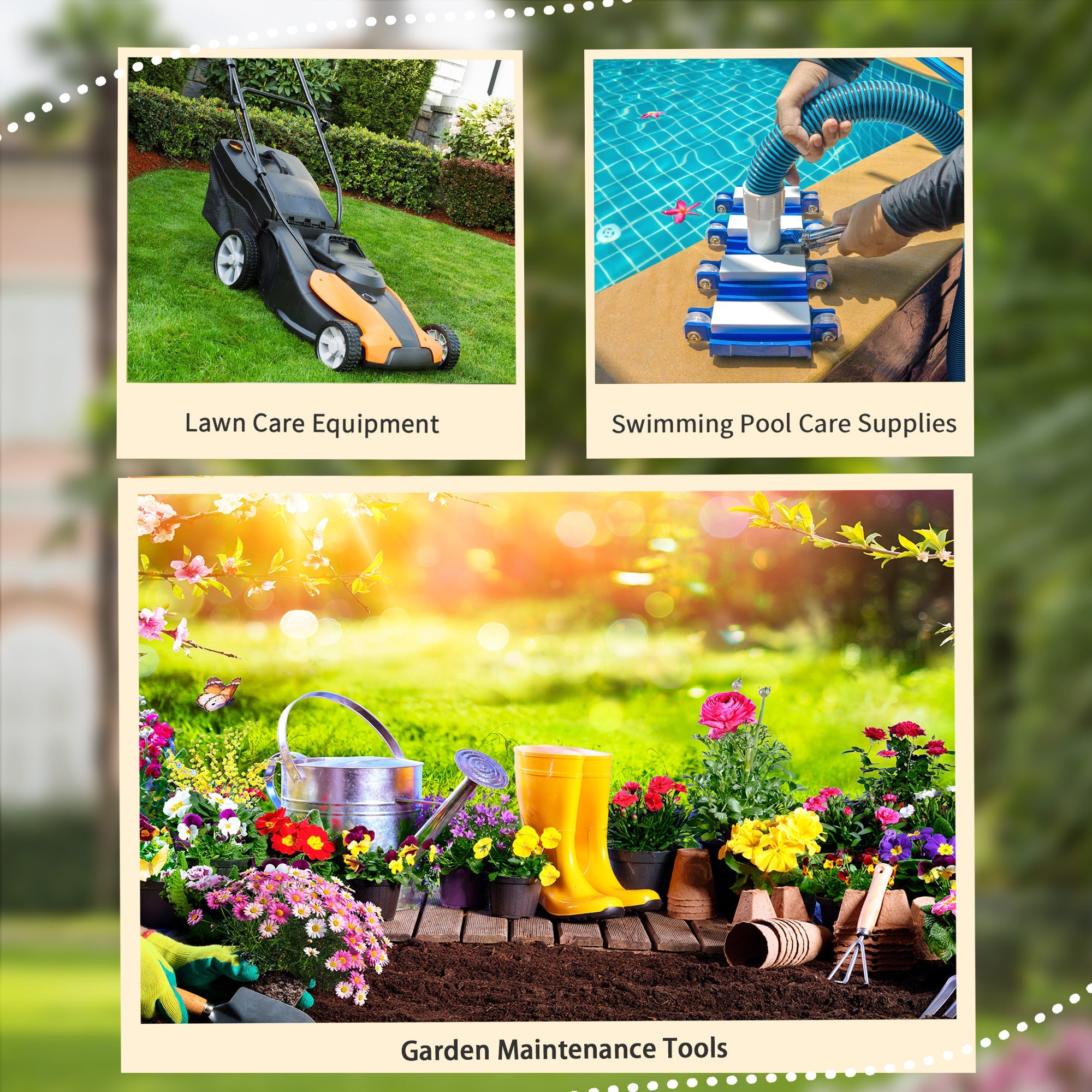 Outsunny 4'x5' Garden Storage Shed, Lean to Shed, Lockable Garden Tool Storage House with Window, Vent and Plastic Roof, Grey