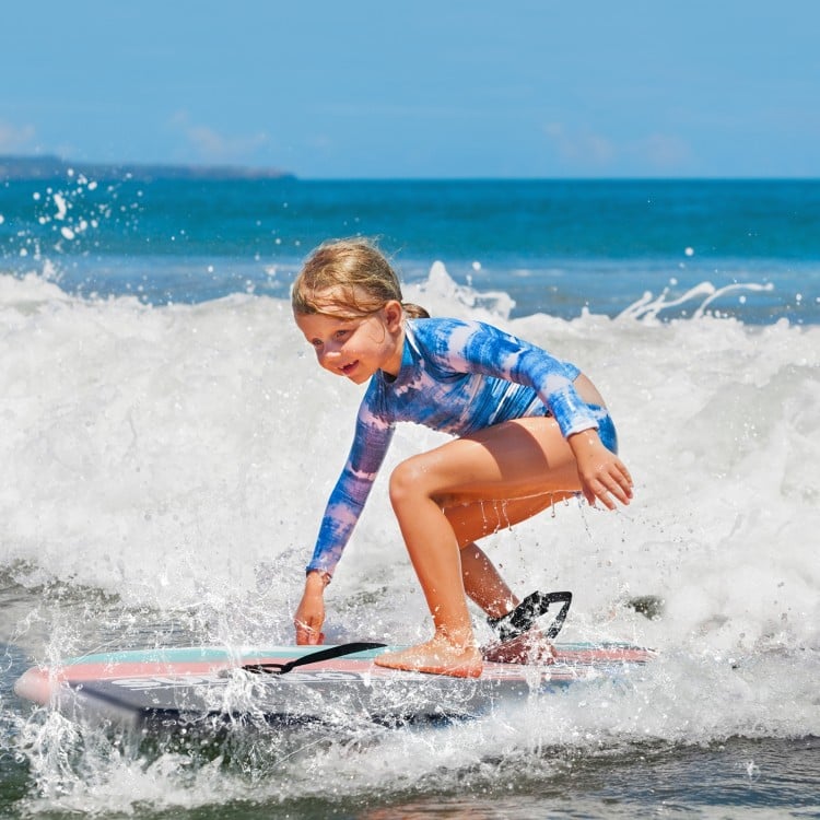 33/37/41 Inches Lightweight Body Board Boogie Board with EPS Core XPE Deck HDPE Bottom Multicolor2-L