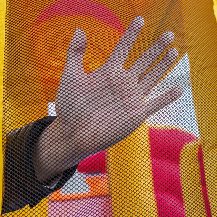 6-In-1 Inflatable Water Slide with Dual Slides Climbing Wall and Cave Crawling Game with 950W Blower