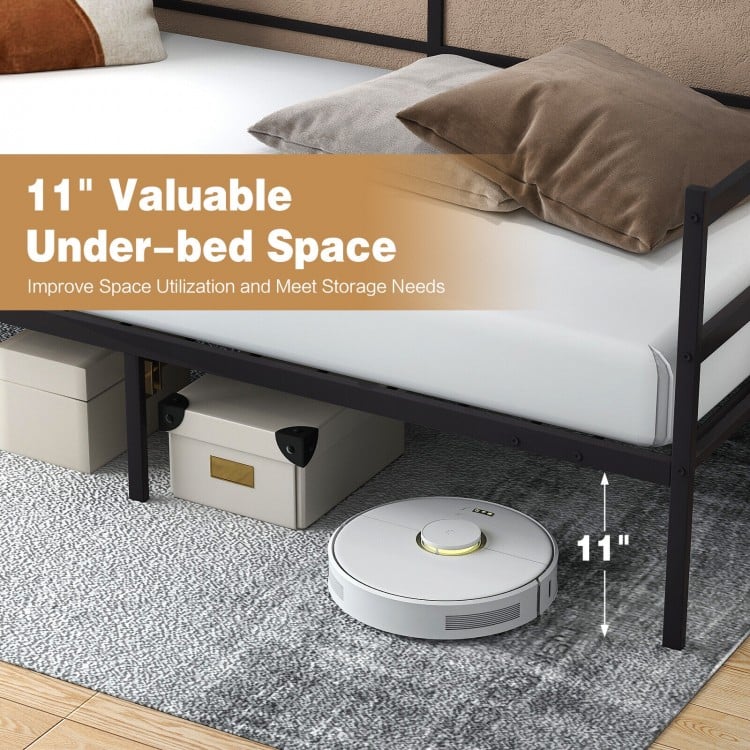 Twin Size Metal Daybed Frame for Living Room Bedroom