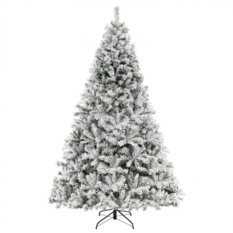8 Feet Artificial Xmas Tree 3-Minute Quick Shape