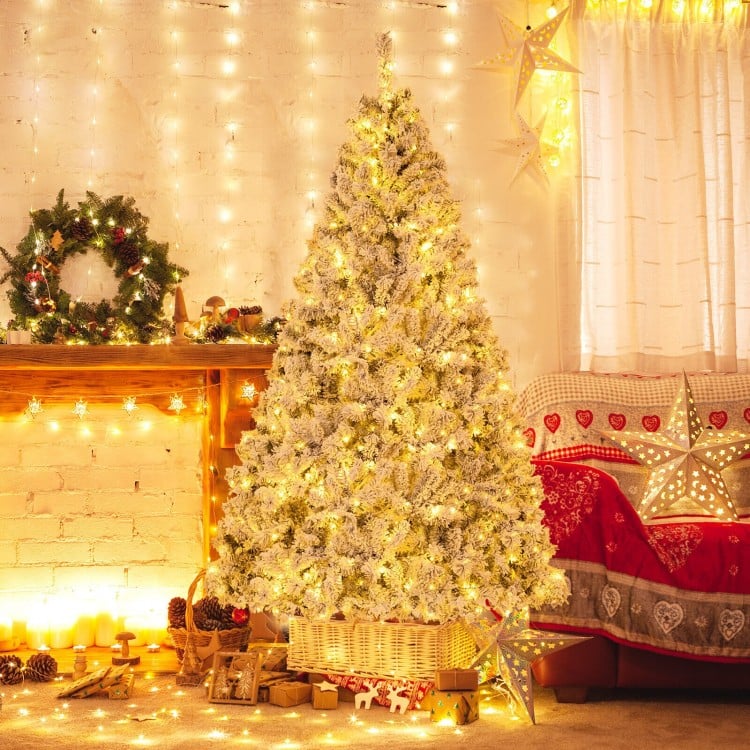 7 Feet Artificial Xmas Tree 3-Minute Quick Shape