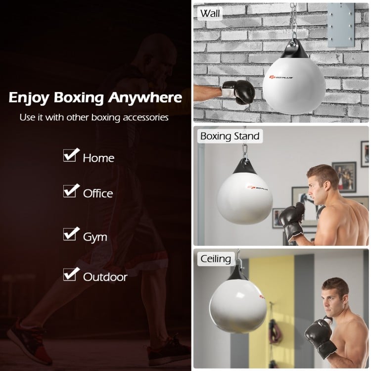 21 Inch Water Punching Bag with Adjustable Metal Chain