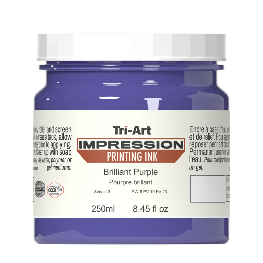 Impressions Acrylic Printing Ink - Brilliant Purple