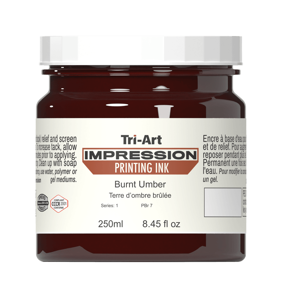 Impressions Block Printing Ink - Burnt Umber