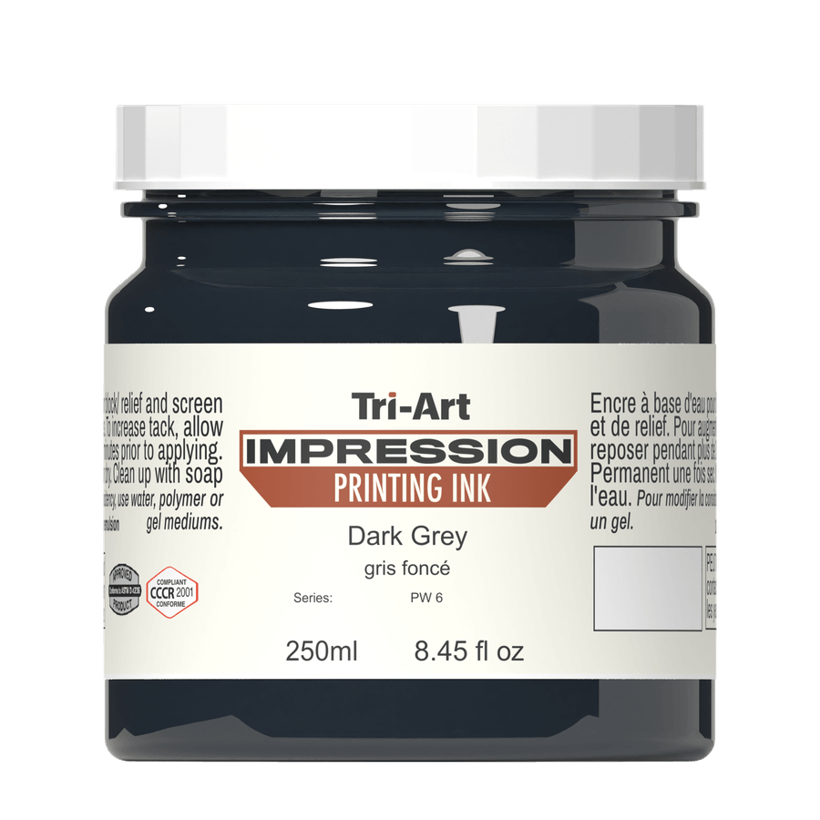 Impressions Block Printing Ink - Dark Grey
