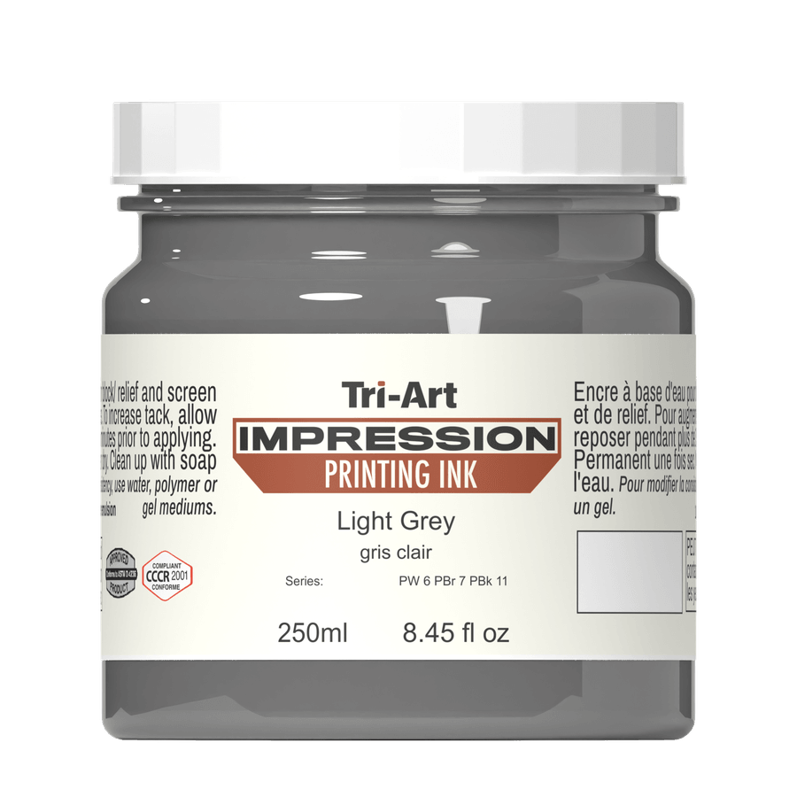 Impressions Block Printing Ink - Light Grey