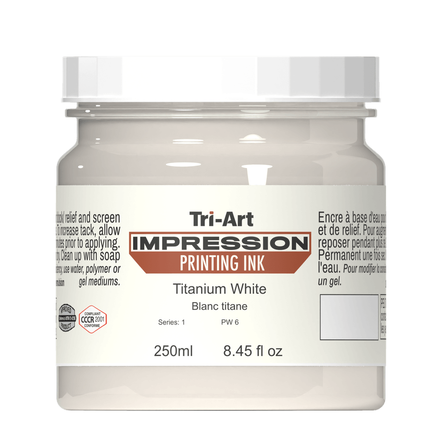 Impressions Block Printing Ink - Titanium White