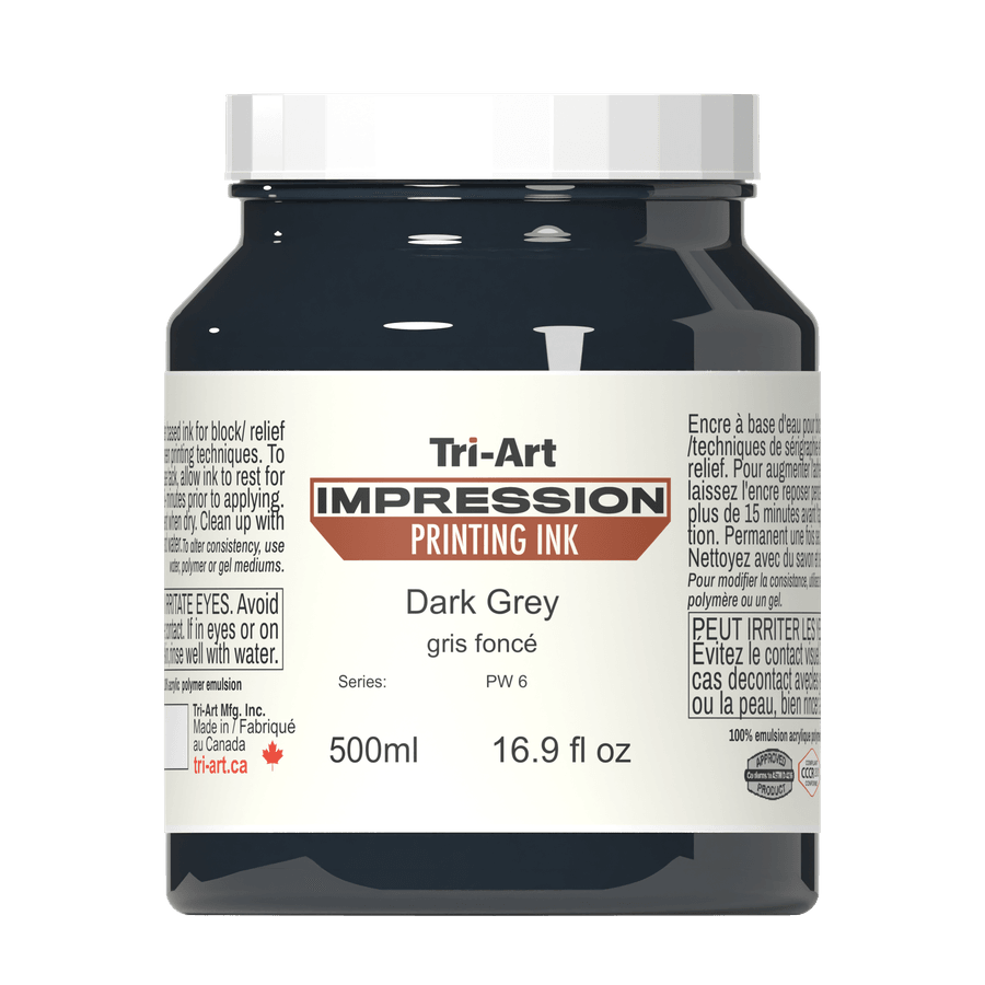 Impressions Block Printing Ink - Dark Grey