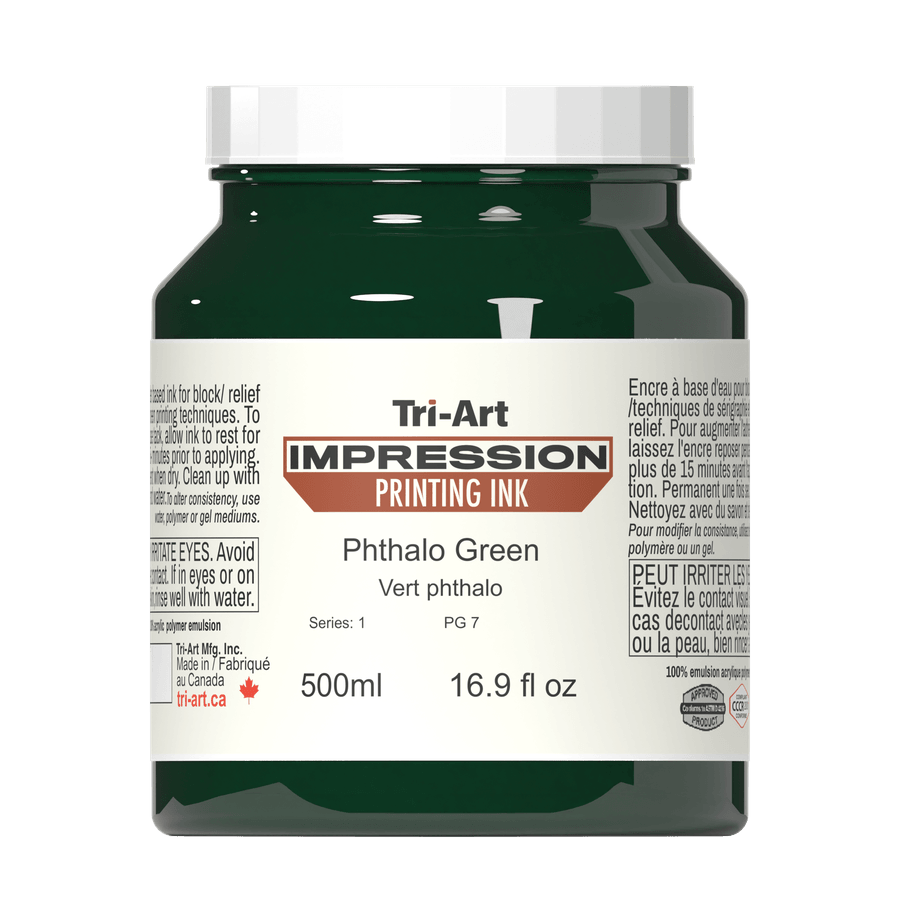 Impressions Block Printing Ink - Phthalo Green