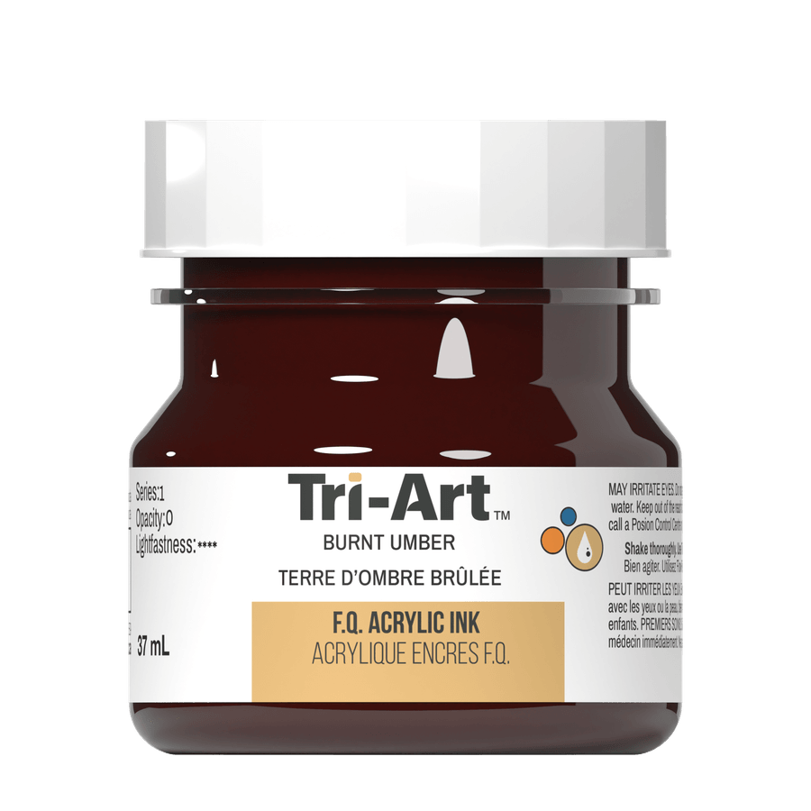 Tri-Art Ink - Burnt Umber - 37mL