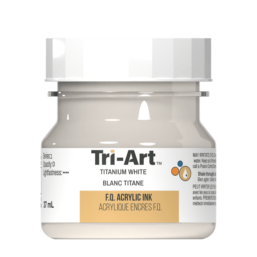 Tri-Art Ink - Titanium White - 37mL