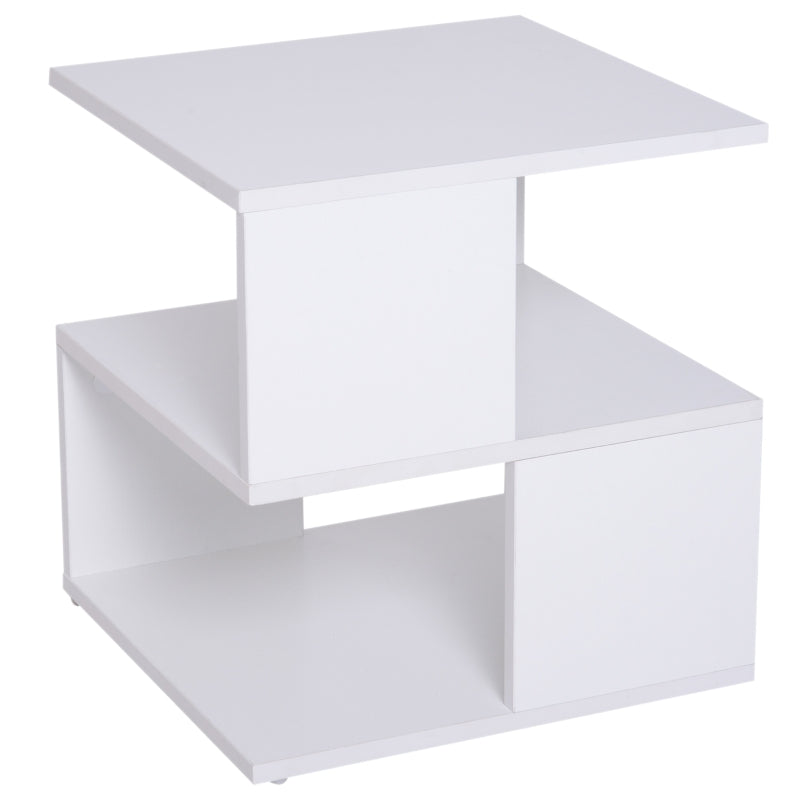Light Nightstand - Slim Bedside Stand for Small Spaces