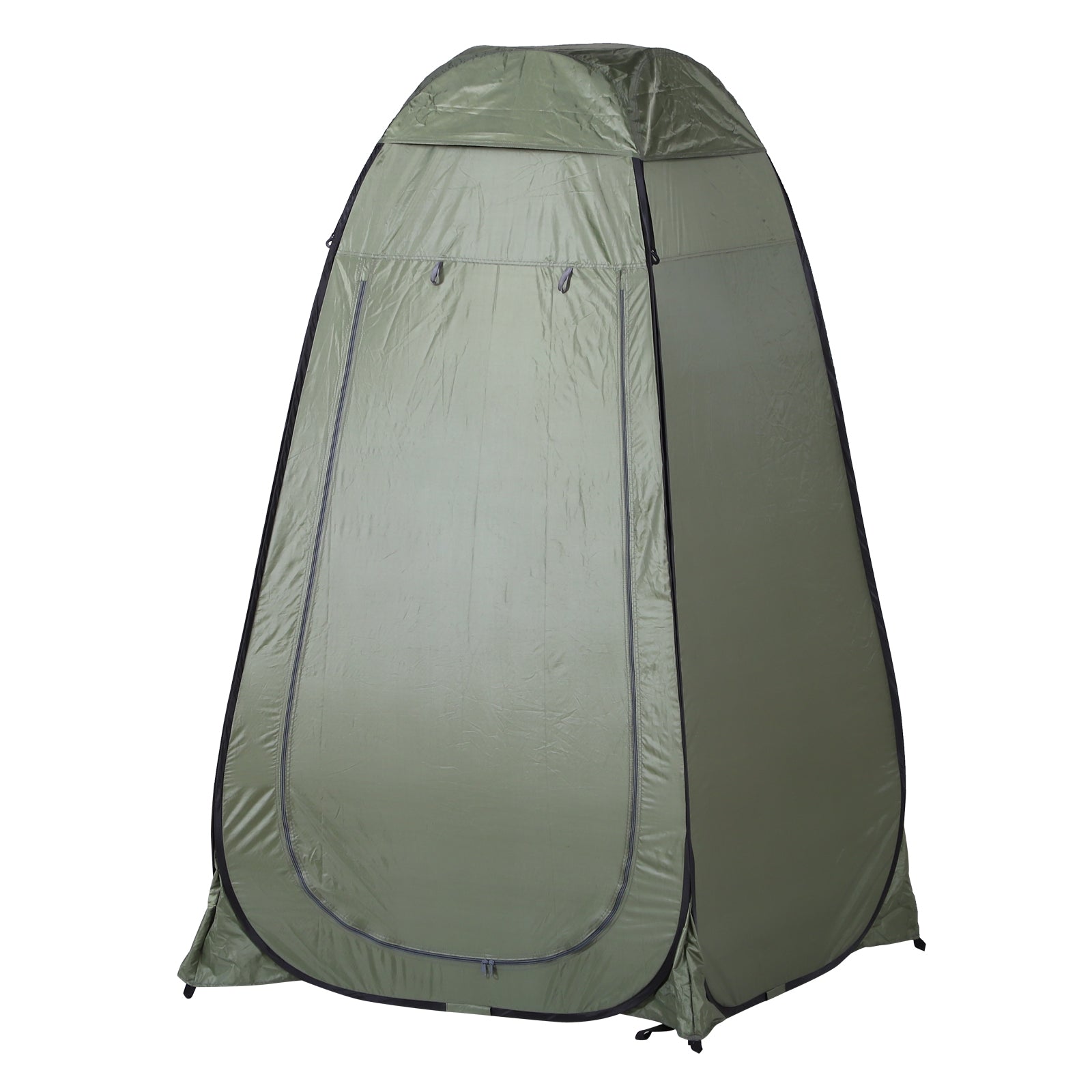 Outsunny Portable Pop Up Shower Tent Privacy Changing Room for Outdoor Dressing Fishing with Carry Bag Green