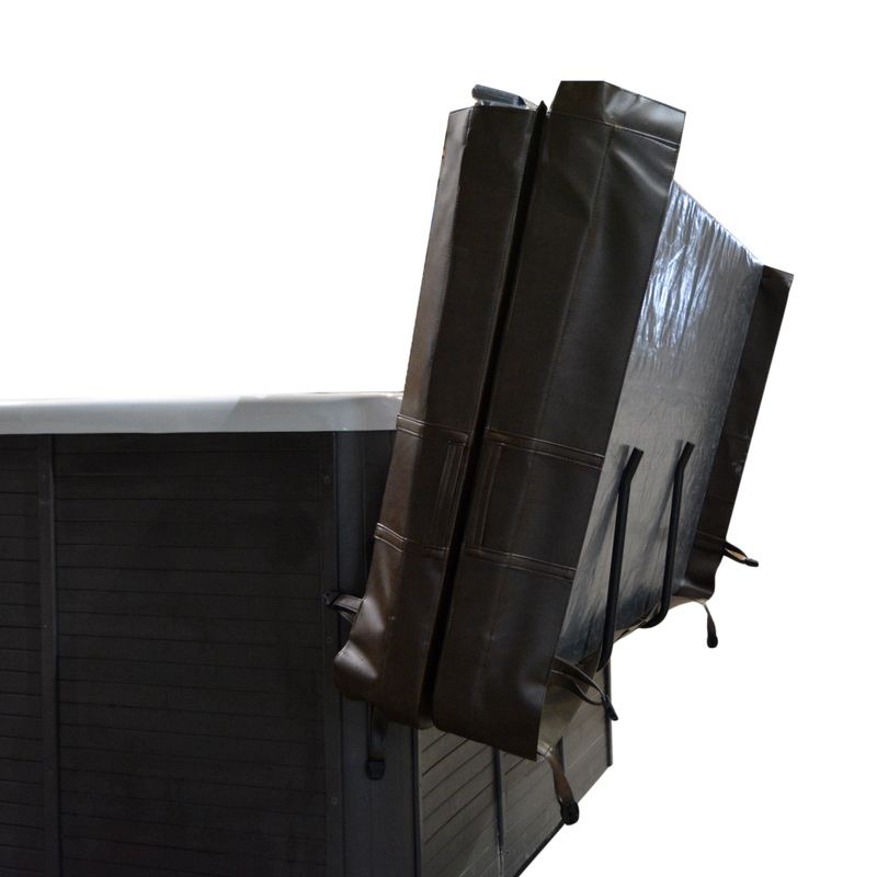 Basket Spa Cover Lifter | Dual Gas-Assisted Hot Tub & Swim Spa Cover Removal