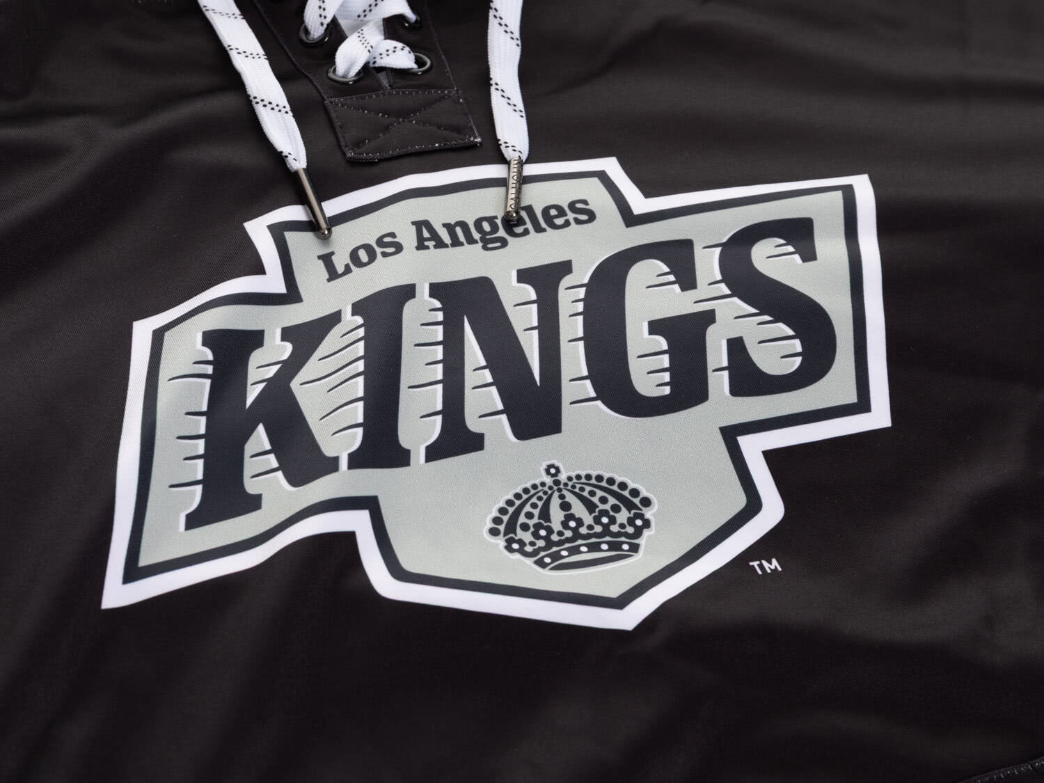 Los Angeles Kings Hockey Lace Hoodie
