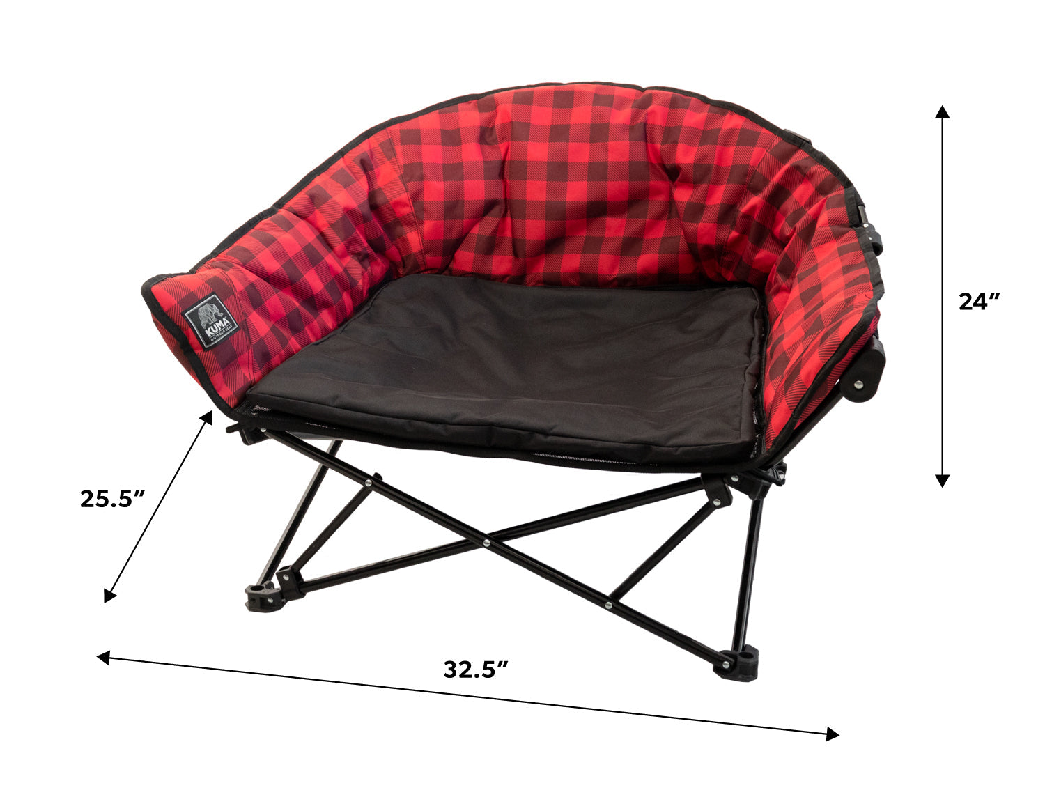 Kuma Lazy Bear Dog Bed