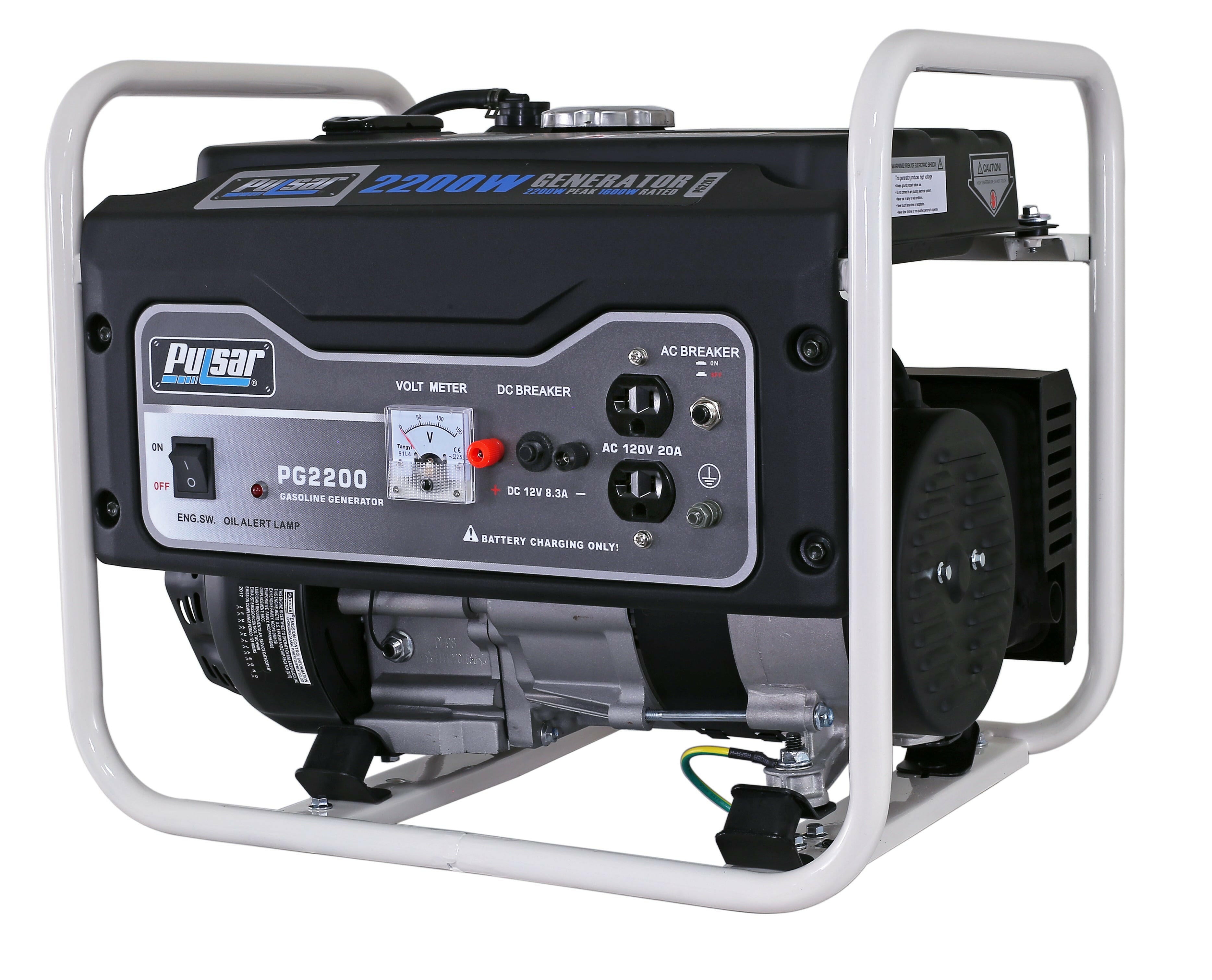 Pulsar Products 2,200-watt Gasoline-powered Portable Generator