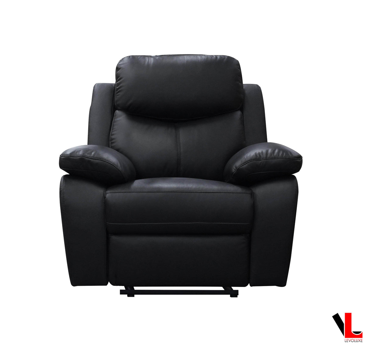 Aveon 38.5" Pillow Top Arm Reclining Chair in Leather Match - Available in 2 Colours