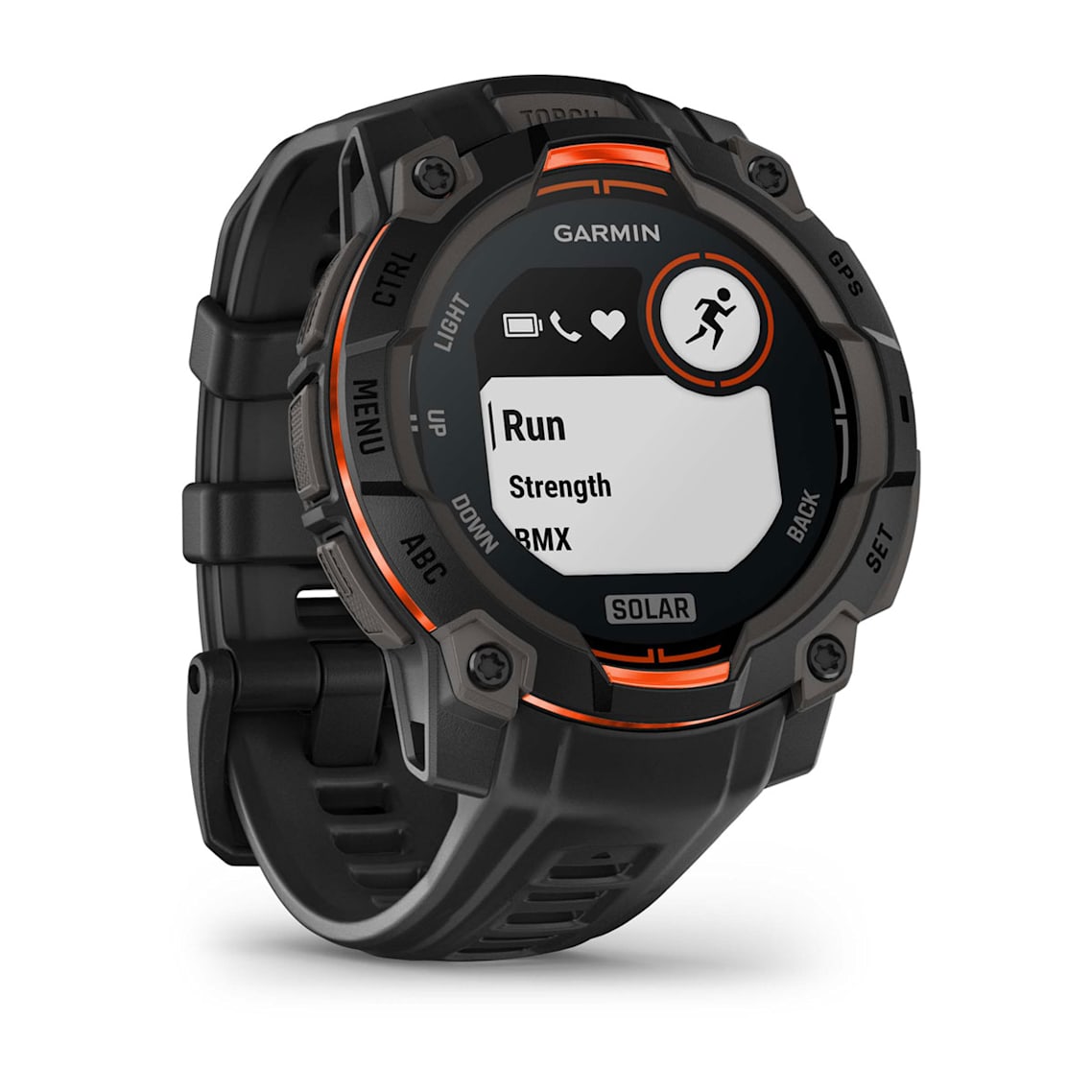 Instinct® 3 – 45 mm Solar Black