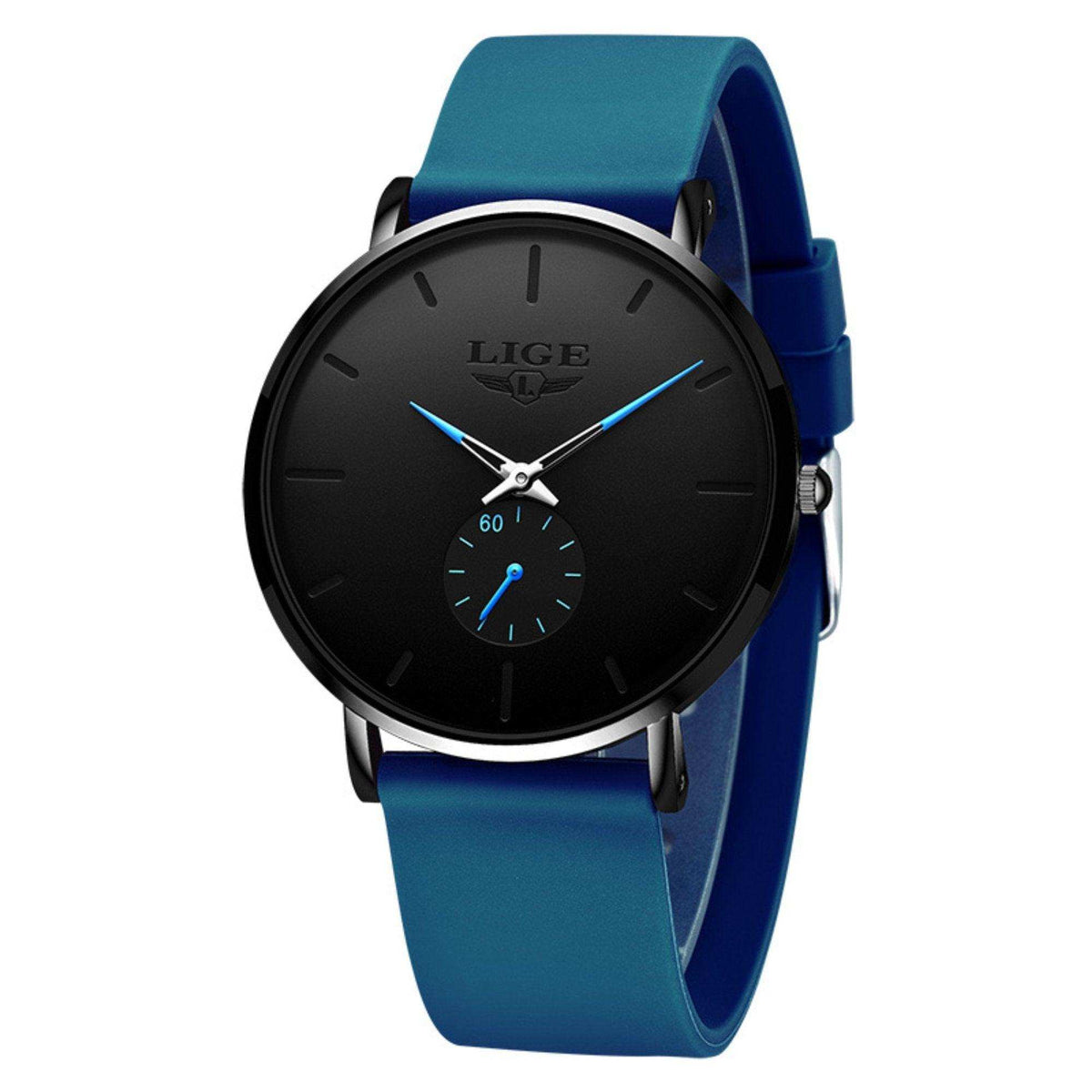 LIGE Men's Classic Quartz Watch | Ultra-thin | Waterproof 3ATM and scratch resistance surface | TUTT Exclusive