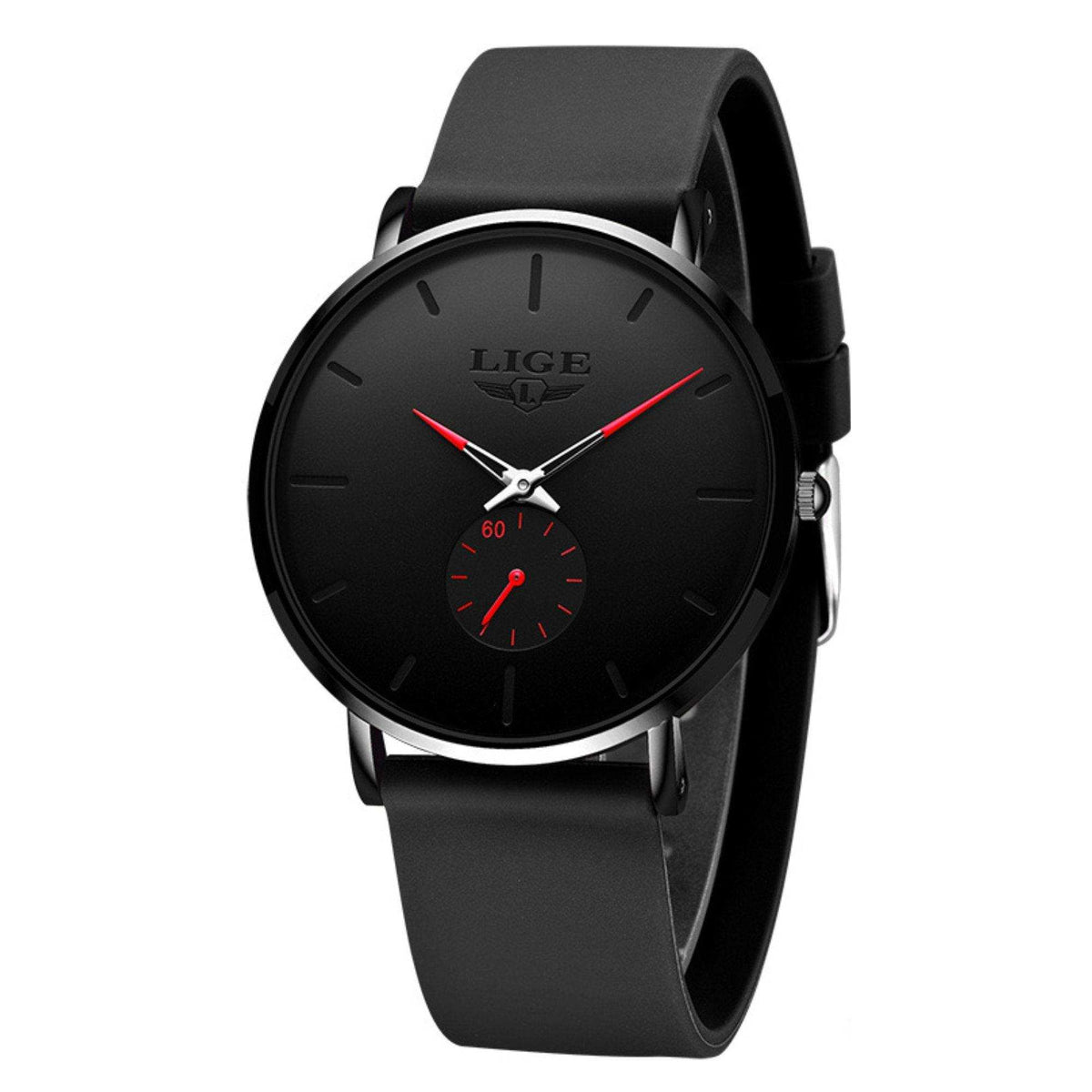 LIGE Men's Classic Quartz Watch | Ultra-thin | Waterproof 3ATM and scratch resistance surface | TUTT Exclusive