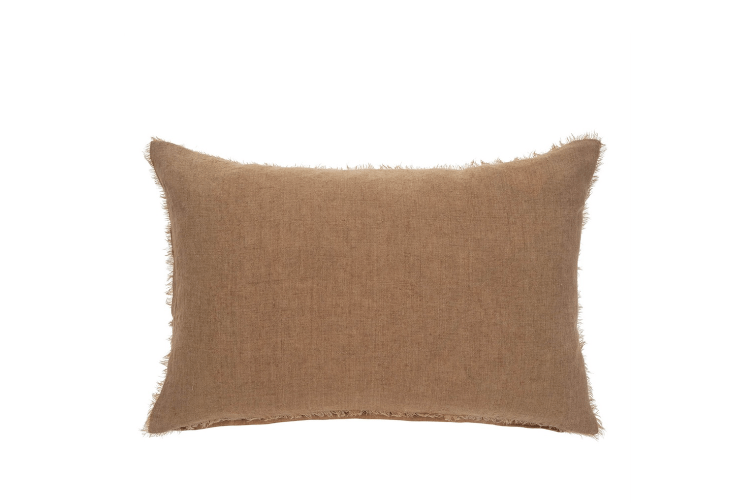 Lina Linen Pillow – Terracotta