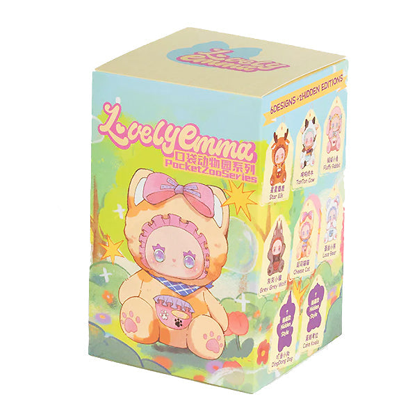 LOVELY EMMA Pocket Zoo Series Plush Figure (Blind Box)