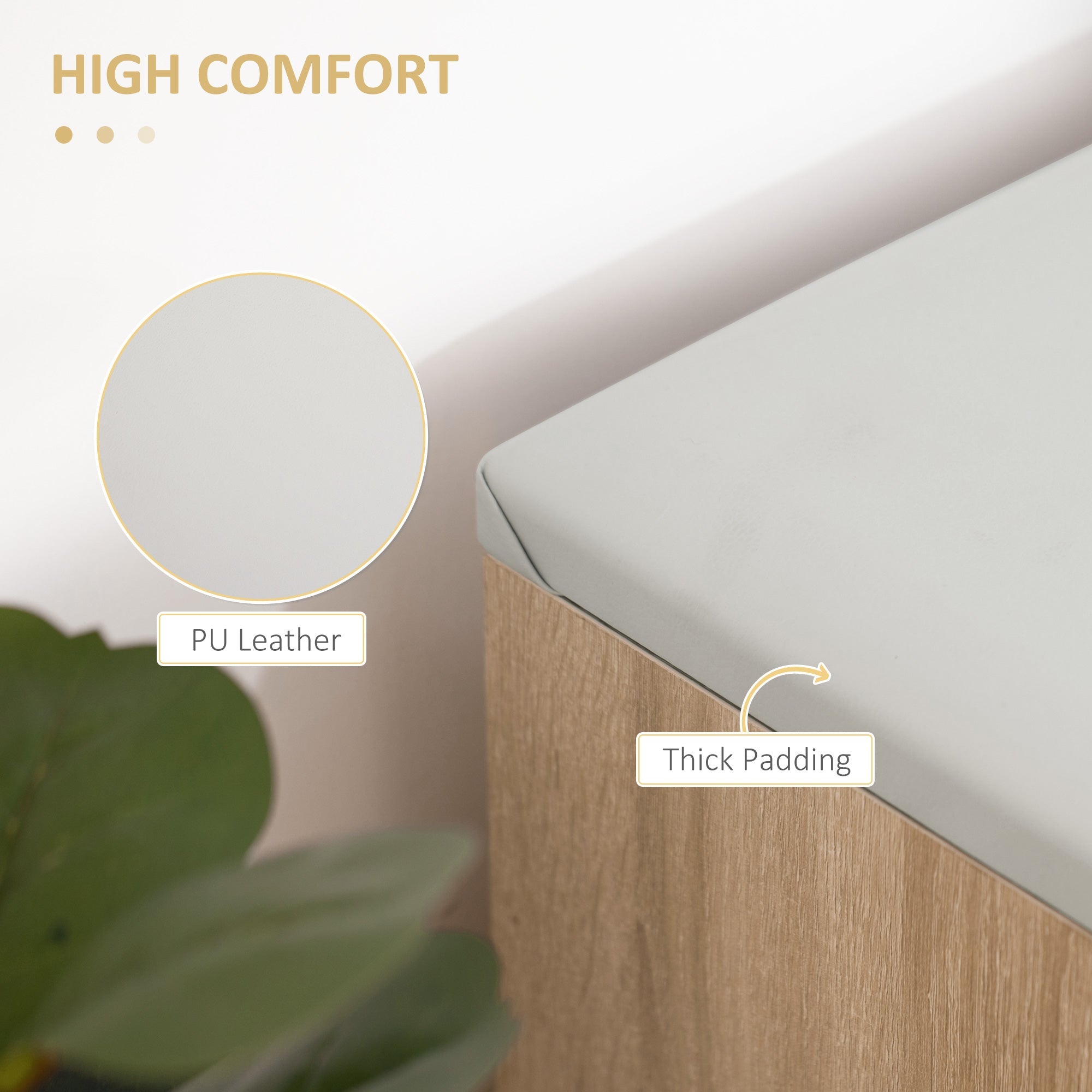 HOMCOM Grey 2-Tier Shoe Locker Bench: Cushioned Seating & Storage Rack for Entryway or Living Room