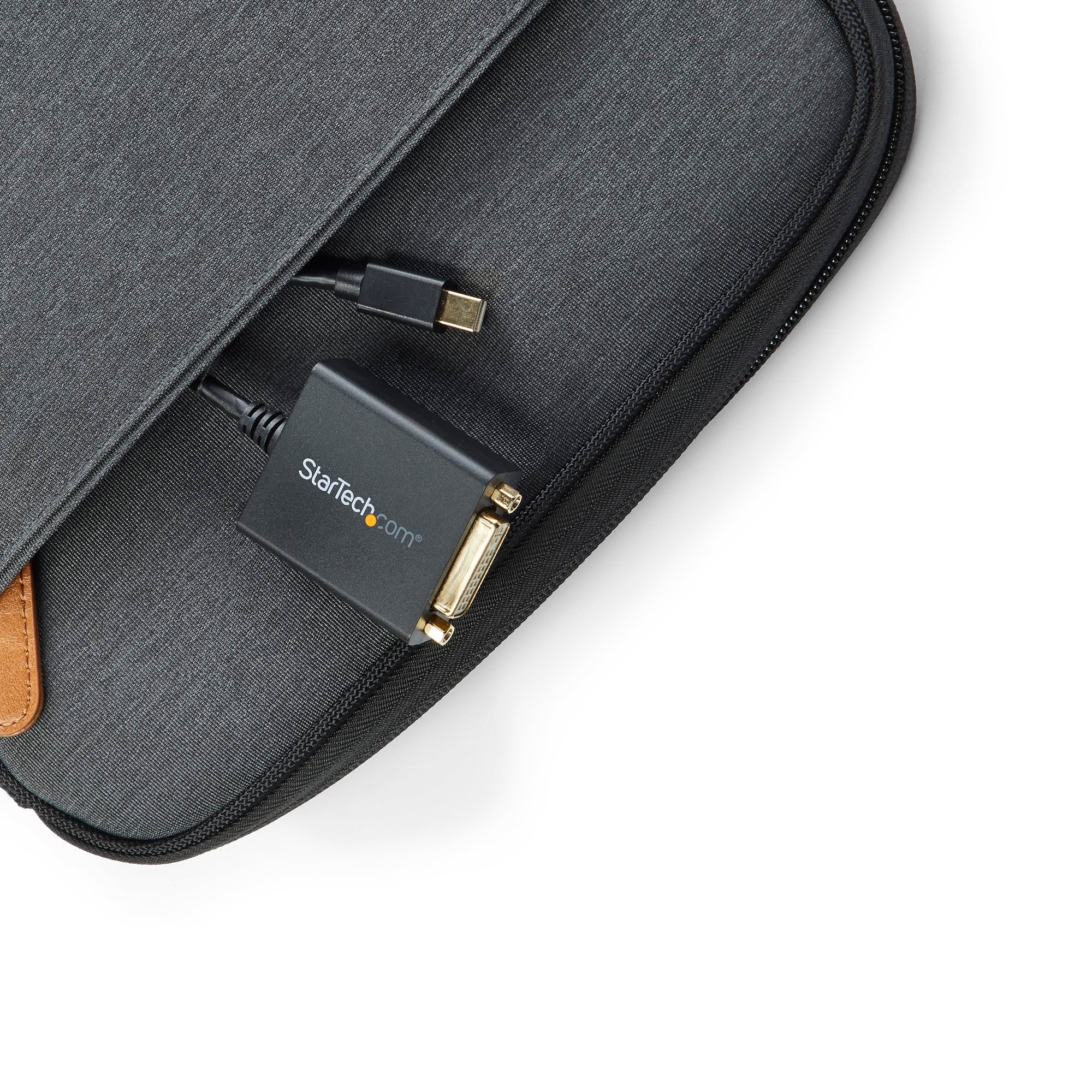 Mini DisplayPort to DVI Adapter - Mini DP to DVI-D Converter - 1080p Video - VESA Certified - mDP or Thunderbolt 1/2 Mac/PC to DVI Monitor - mDP 1.2 to DVI Single-Link Dongle