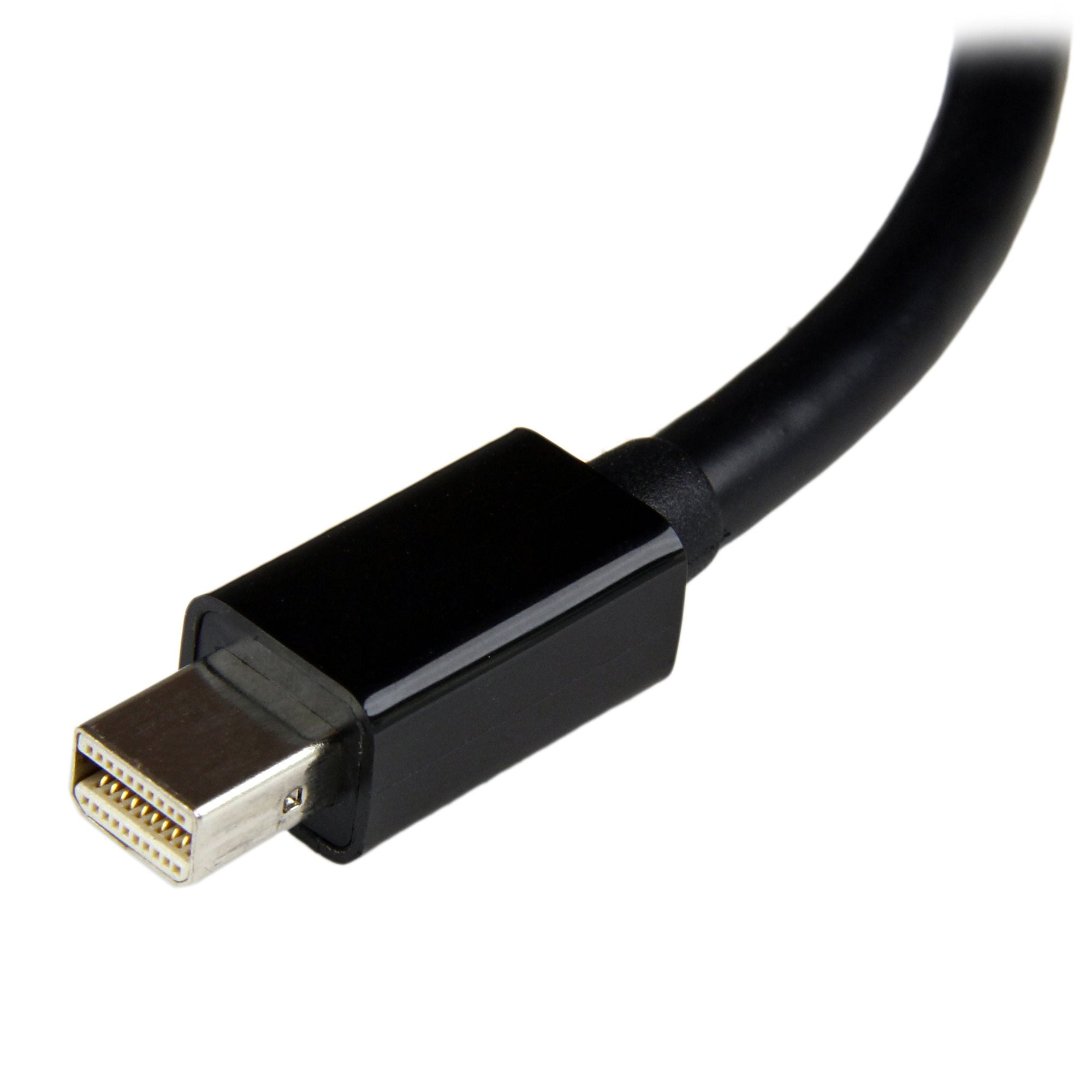 Mini DisplayPort to DVI Adapter - Mini DP to DVI-D Converter - 1080p Video - mDP or Thunderbolt 1/2 Mac/PC to DVI Monitor - Compact mDP 1.2 to DVI Single-Link Adapter Dongle