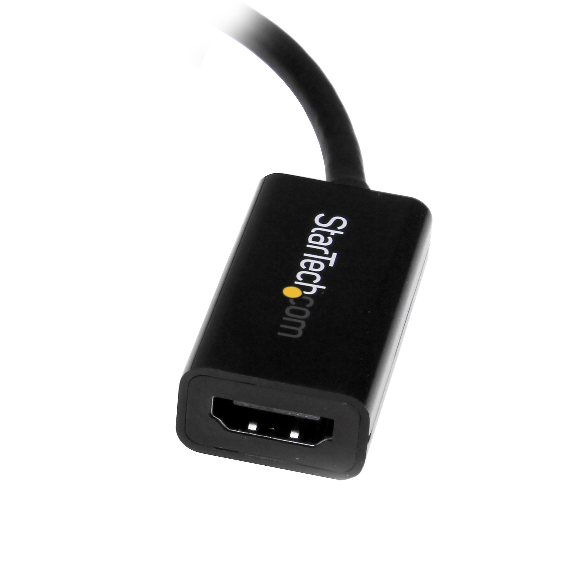 Mini DisplayPort to HDMI Adapter - Active mDP to HDMI Video Converter - 4K 30Hz - Mini DP or Thunderbolt 1/2 Mac/PC to HDMI Monitor/TV/Display - mDP 1.2 to HDMI Adapter Dongle